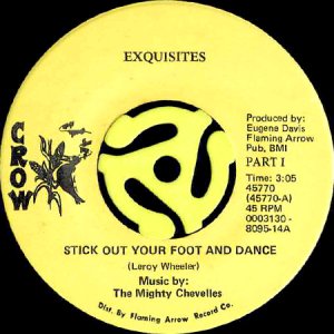 画像1: THE EXQUISITES / STICK OUT YOUR FOOT AND DANCE (45's) (1)