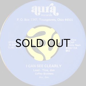 画像1: CAFFEY BROTHERS / I CAN SEE CLEARLY b/w MAKE ME OVER (45's) (1)