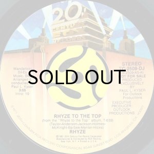 画像2: RHYZE / RHYZE TO THE TOP (45's) (PROMO) (2)