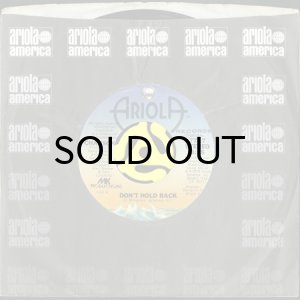 画像3: CHANSON / DON'T HOLD BACK b/w DID YOU EVER (45's) (3)