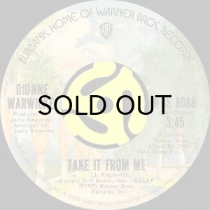 画像2: DIONNE WARWICKE / IT'S MAGIC (45's) (2)