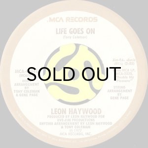 画像2: LEON HAYWOOD / PARTY b/w LIFE GOES ON (45's) (2)