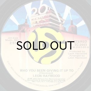 画像2: LEON HAYWOOD / DON'T PUSH IT DON'T FORCE IT (45's) (2)