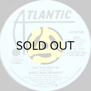 画像2: BUDDY MILES REGIMENT / CAN YOU HOLD ME (45's) (PROMO) (2)