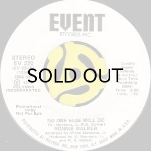 画像2: RONNIE WALKER / YOU'VE GOT TO TRY HARDER b/w NO ONE ELSE WILL DO (45's) (WHITE PROMO) (2)