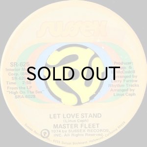 画像1: MASTER FLEET / LET LOVE STAND b/w UNTIL TOMORROW (45's) (1)