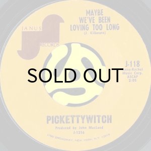 画像2: PICKETTYWITCH / THAT SAME OLD FEELING b/w MAYBE WE'VE BEEN LOVING TOO LONG (45's) (2)