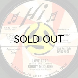 画像2: BOBBY MCCLURE / WAS IT SOMETHING I SAID b/w LOVE TRAP (45's) (PROMO) (2)