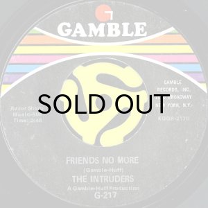 画像2: THE INTRUDERS / (LOVE IS LIKE A) BASEBALL GAME b/w FRIENDS NO MORE (45's) (2)