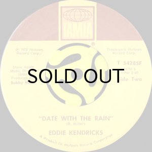 画像1: EDDIE KENDRICKS / DATE WITH THE RAIN (45's) (1)