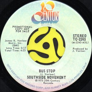 画像2: SOUTHSIDE MOVEMENT / BUS STOP (45's) (PROMO) (2)