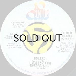 画像2: LALO SCHIFRIN / BOLERO (45's) (PROMO) (2)