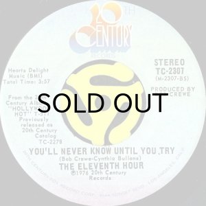 画像2: THE ELEVENTH HOUR / HOLLYWOOD HOT (NEW VERSION) (45's) (2)