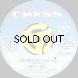 画像2: BUDDY GUY / BUDDY'S GROOVE b/w SHE SUITS ME TO A TEE (45's) (2)