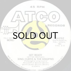 画像1: KING CURTIS & THE KINGPINS / GET READY (45's) (WHITE PROMO) (1)
