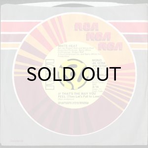 画像3: WHITE HEAT / IF THAT'S THE WAY YOU FEEL (THEN LET'S FALL IN LOVE) (45's) (PROMO) (3)