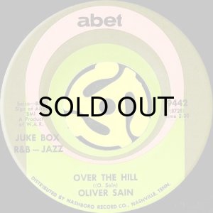 画像2: OLIVER SAIN / ON THE HILL b/w OVER THE HILL (45's) (2)