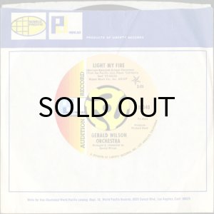 画像3: GERALD WILSON ORCHESTRA / LIGHT MY FIRE b/w CALIFORNIA SOUL (45's) (3)