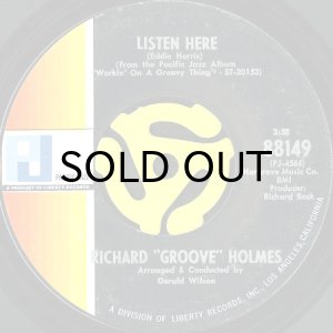 画像2: RICHARD "GROOVE" HOLMES / I CAN'T STOP DANCING (45's) (2)
