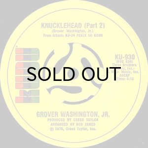 画像2: GROVER WASHINGTON, JR. / KNUCKLEHEAD (45's) (2)