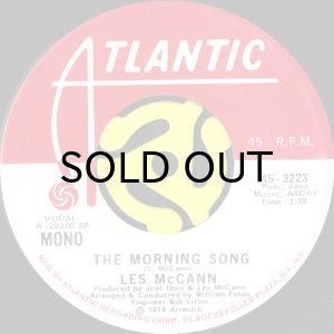 画像1: LES McCANN / THE MORNING SONG (45's) (PROMO) (1)