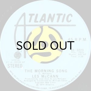 画像2: LES McCANN / THE MORNING SONG (45's) (PROMO) (2)
