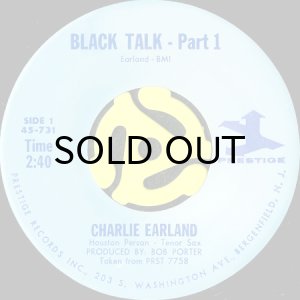 画像1: CHARLIE EARLAND / BLACK TALK (45's) (1)
