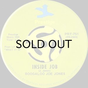 画像2: BOOGALOO JOE JONES / I FEEL THE EARTH MOVE b/w INSIDE JOB (45's) (2)