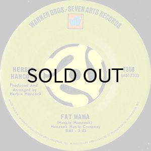 画像1: HERBIE HANCOCK / FAT MAMA b/w WIGGLE-WAGGLE (45's) (1)