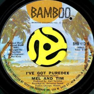 画像1: MEL AND TIM / I'VE GOT PUREDEE (45's) (1)