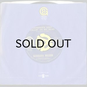 画像3: BARBARA MASON / RAINDROPS KEEP FALLIN' ON MY HEAD (45's) (PROMO) (3)