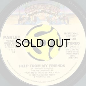 画像2: PARLET / HELP FROM MY FRIENDS (45's) (PROMO) (2)
