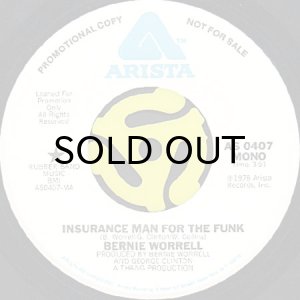 画像2: BERNIE WORRELL / INSURANCE MAN FOR THE FUNK (45's) (2)