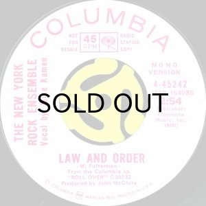 画像2: THE NEW YORK ROCK ENSEMBLE / RUNNING DOWN THE HIGHWAY (45's) (WHITE PROMO) (2)