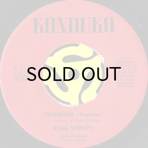 画像2: KING SPORTY / THINKING OF YOU (45's) (2)