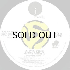 画像2: ALICIA KEYS / YOU DON'T KNOW MY NAME (45's) (2)