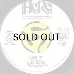 画像2: X-25 BAND / BLACK HOLE BOP b/w JAM IT (45's) (WHITE PROMO) (2)