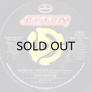画像2: DUKE BOOTEE / SAME DAY SERVICE (45's) (PROMO) (2)