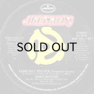 画像1: DUKE BOOTEE / SAME DAY SERVICE (45's) (PROMO) (1)