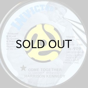 画像1: HARRISON KENNEDY / COME TOGETHER b/w SUNDAY MORNING PEOPLE (45's) (1)
