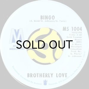 画像2: BROTHERLY LOVE / MAMA'S LITTLE BABY (45's) (2)