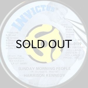 画像2: HARRISON KENNEDY / COME TOGETHER b/w SUNDAY MORNING PEOPLE (45's) (2)
