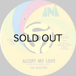 画像2: THE WASTERS / DON'T STOP b/w ACCEPT MY LOVE (45's) (2)