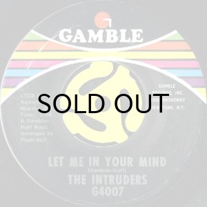 画像2: THE INTRUDERS / THIS IS MY LOVE SONG b/w LET ME IN YOUR MIND (45's) (2)