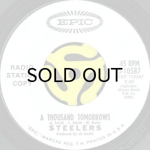 画像2: STEELERS / A THOUSAND TOMORROWS (45's) (WHITE PROMO) (2)