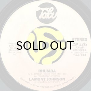 画像2: LAMONT JOHNSON / MASTA LUVA b/w RHUMBA (45's) (2)