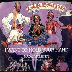 画像1: LAKESIDE / I WANT TO HOLD YOUR HAND (45's) (WHITE PROMO) (1)