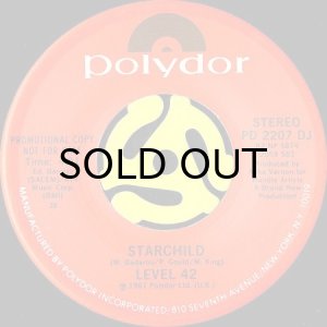 画像2: LEVEL 42 / STARCHILD (45's) (PROMO) (2)
