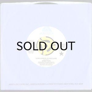 画像3: GENE PAGE / LOVE STARTS AFTER DARK (45's) (WHITE PROMO) (3)