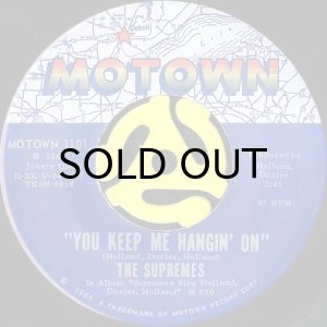 画像3: THE SUPREMES / YOU KEEP ME HANGIN' ON (45's) (PICTURE SLEEVE) (3)